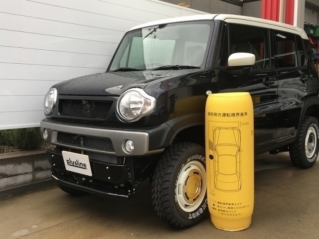 車検時に確認が必要な直左が丸見え！